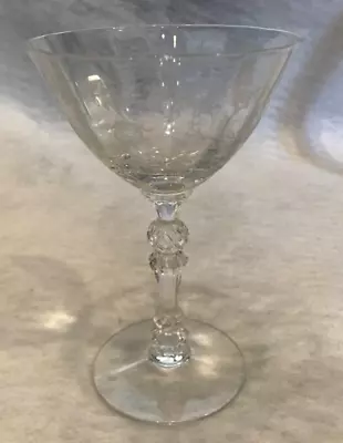 2 Fostoria Chintz 5” Cocktail Goblets Mint • $8