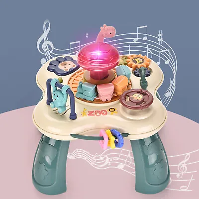 Baby Toy Table Learning Activity Musical Toy For 1 2 3 Years Old Boys Girls • $27.69