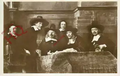 Picture Postcard-:Rembrandt Van Rijn The Syndics Of The Cloth-Hall • £2.19