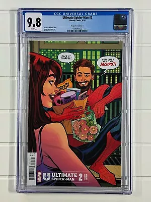 Ultimate Spider-Man #2 2024 Marvel Comics Elizabeth Torque Variant CGC 9.8 • $0.99