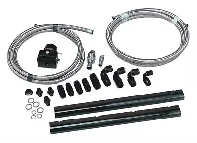 Trick Flow Fuel Rail TFX™ EFI W/ Regulator Aluminum Black Ford Mustang 5.0L Kit • $813.99