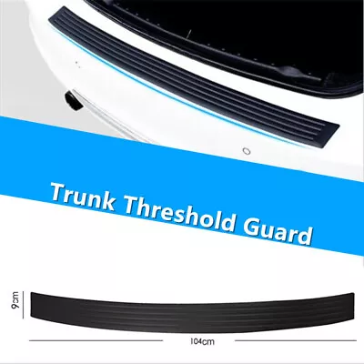 104×9CM Rubber Sill Plate Bumper Guard Protector Pad Door Edge Cover Rear Trims • $15.57