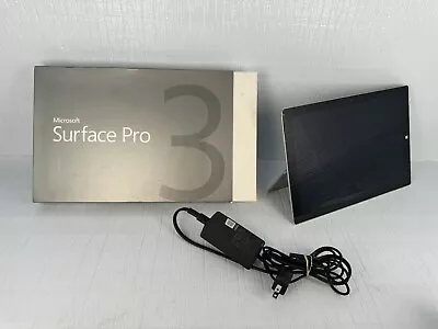 For Parts Microsoft Surface Pro 3 - I3-4020Y 1.5GHz 4GB 64GB SSD *Cracked* • $42.49