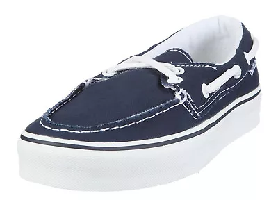 Vans Zapato Del Barco Navy White Mens Sneakers Shoes Item VN-0XC3NWD • $47.95