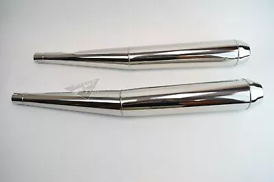 Keihan 40mm Stainless Steel Silencers Mufflers BMW R100 Models R100R R100RS • $809.95