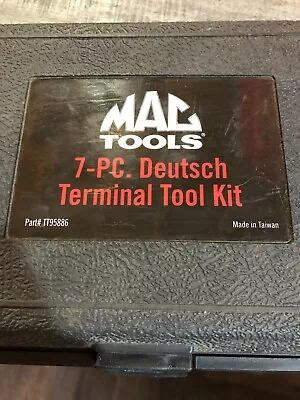 Mac Tools Tt95886; 7-pc Deutsch Terminal Tool Kit • $89.95