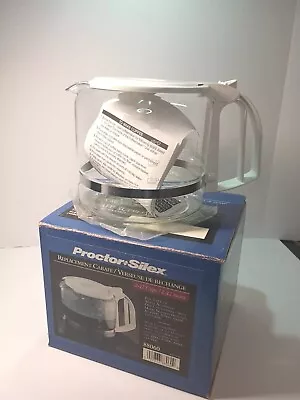 Proctor-Silex 2-12 Cups Replacement Carafe Coffee Pot #88010 Mr Coffee Keurig • $18.07