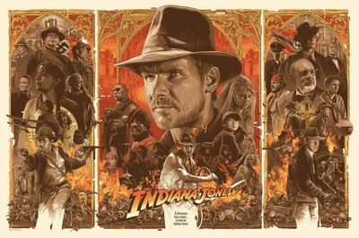 $21.95 • Buy 250558 Hot Indiana Jones And The Last Crusade Classic Movie POSTER PRINT AU