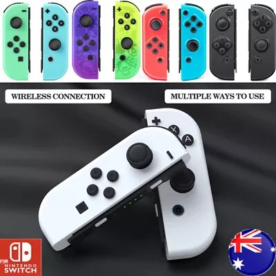 For Nintendo Switch Game Controller Pair Remote Wireless Joy&Gamepad Left Right • $32.99