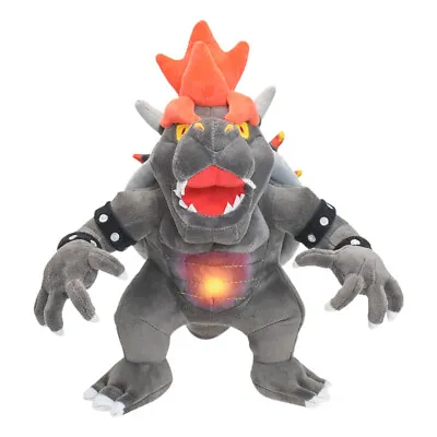 12  Super Mario Bros Fury Bowser Stuffed Plush Doll Toys Birthday Xmas Gifts US • $23.59