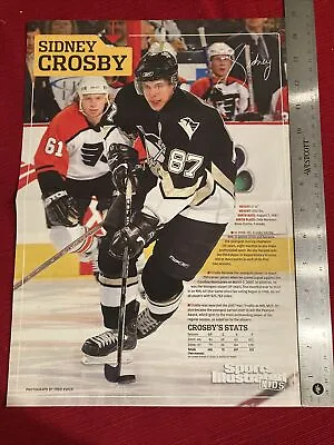 Sidney Crosby & Michael Phelps 2007 Print Poster - Great To Frame! • $6.95