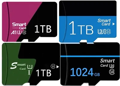 For Micro SD Card Memory Card 128GB 64GB 512GB 1TB Class10 TF Card LOT • $8.98