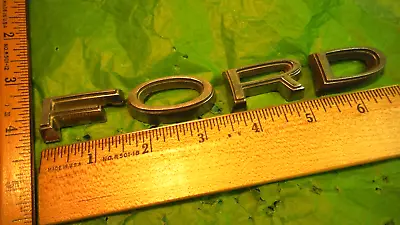 AJ86 Ford Trunk Lid Letter Emblems 1964 #C4AB6240282A-D FORD GALAXIE 500 • $29.99