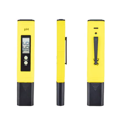 £14.99 • Buy Digital PH Water Meter Tester For Aquarium Pool Spa Wine Hydroponics Testing 