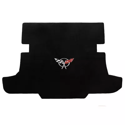 FOR Chevrolet CORVETTE 1997-2004 COUPE Cargo Floor Mats BLACK C5 LOGO 620017 • $180.99