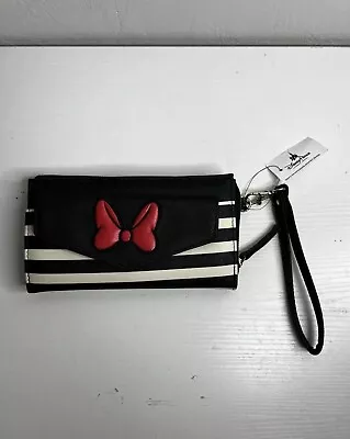 Minnie Mouse Disney Parks Womens Leather Clutch Wallet • $16.30