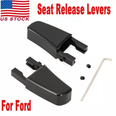 2X Seat Release Levers For 2005-14 Ford Mustang Steeda Shelby Saleen Roush US • $14.59