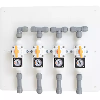 Duotight Draft Regulator Board | Gas Manifold | 4 Way With Regulator & All Shown • $90