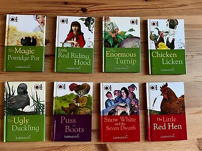 DbB4 Ladybird Mini Fairy Tales 2000s Puss In Boots Ugly Duckling Red Riding Hood • £20