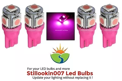 4 - Landscape Light Bulbs Pink / Purple 5LED. Replaces 12v T5 Malibu Bulbs • $18.57