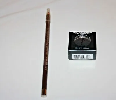 Mac Dazzleshadow Extreme Illuminaughty + Jordana Eye Pencil Brown Lot Of 2 New • $19.99