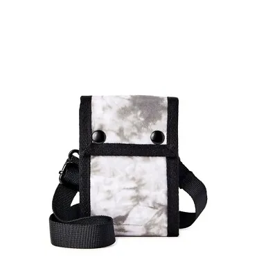 No Boundaries Men’s Double Snap Lanyard Wallet Brown/White Camouflage NEW • $10.39