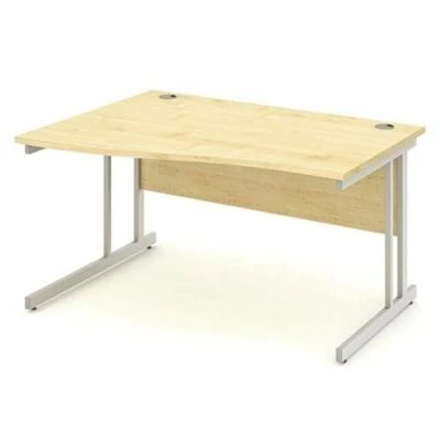 £219 • Buy Impulse 1400 Or 1600 Left Hand Wave Desk Maple