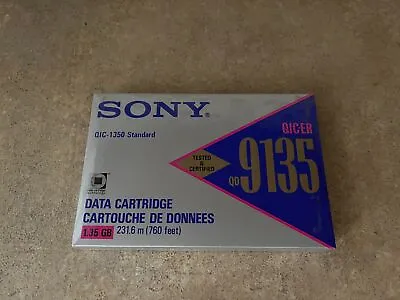 SONY 1.35GB MAGNUS QIC-1350 Data Tape Cartridge DC QD9135N SLR QIC QD9135 M9-2 • $24.75