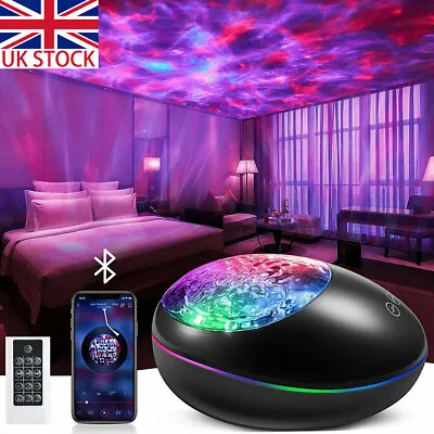 £21.99 • Buy Galaxy Star Projector LED Light Ceiling Starry Night Wave Ocean Space Music Lamp