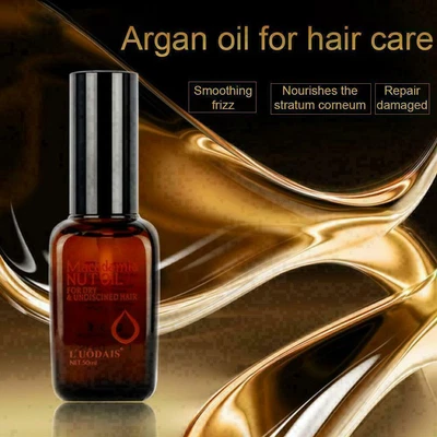 £5.44 • Buy 1 PCS Pure Moroccan Argan Oil Macadamia Nut Oil Hair & V4G0 Scalp C6K1 K8Q4