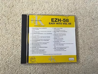 £7.99 • Buy Easy Karaoke Hits Volume 58 CD+G For Karaoke Machine