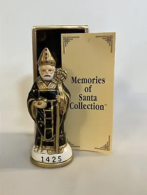 St Nicholas Of Myra 1425 Memories Of Santa Christmas Ornament Figurine Box + • $19.99