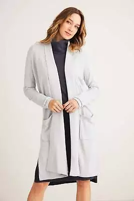 Capture - Womens Jumper - Long Winter Cardigan Cardi - Silver Sweater Warm Wear • $15.57