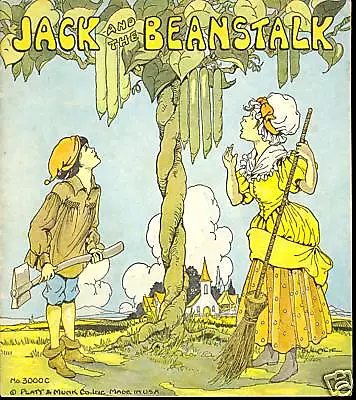 JACK & THE BEANSTALK 1934 Platt & Munk 1st Ed. Eulalie  • $13