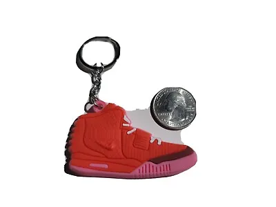 $0.99 • Buy Nike Air Yeezy 2 Red October Keychain 2D  Brand New 