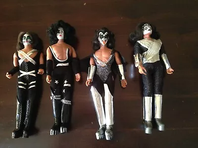 Vintage Kiss Dolls Mego Corp 1977  -  5 Original  Figures. • $560