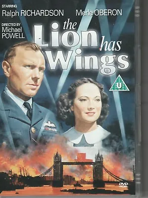 £2.99 • Buy The Lion Has Wings 1939 Propaganda  Ralph Richardson British War Film DVD 