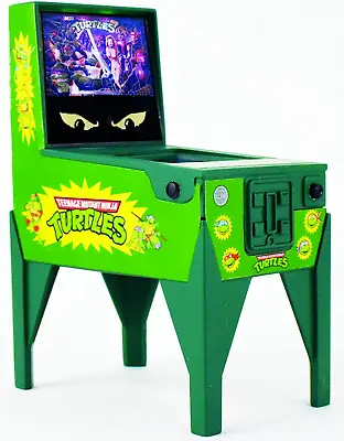 TMNT PINBALL Ninja Turtles Arcade Game Mini Desktop Electronic Toy Retro NEW • $68.95