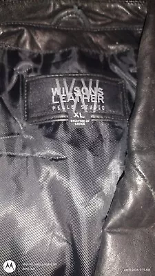 Vintage Men's Wilson's Leather Jacket Xl • $11.56