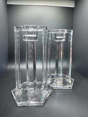 Antique Westmoreland Mission 1015 Tri-post Glass Candle Holder • $45