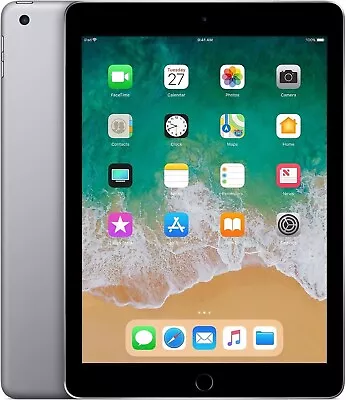 $329 • Buy Apple Ipad 6th Gen A1893 128GB WIFI 9.7 Inch Retina TouchID AAA+ Condition