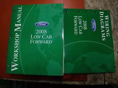2008 Ford Low Cab Forward Truck Factory Service Manuals With Wiring Diagrams • $23.24