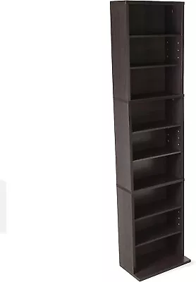 Media Storage Cabinet – Protects & Organizes Prized Music Movie Video Games • $56.11