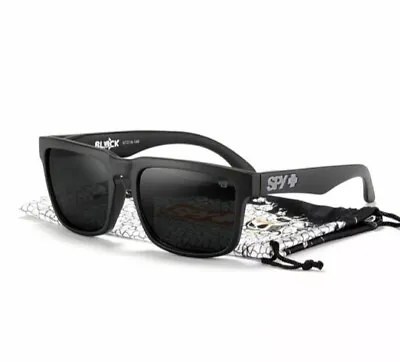 SPY Helm Matte Black & Gray  PROMO Sunglasses Men Women Ken Block UV400 Shades  • $18.88