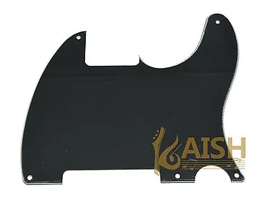 5 Holes Tele/Telecaster Pickguard Scratch Plates For Esquire Black 3 Ply • $8.50