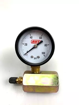 # 30   100 Psi Air Test Gauge's  3/4  Female Iron Pipe Lot Of 30 RHT / MILJOCO • $135