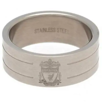£21.99 • Buy Liverpool FC Stripe Ring In 3 Sizes Official Merchandise