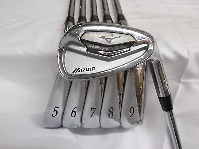 Used Mizuno MP-15 Iron Set 5-PW NS Pro Zelos Regular Flex Steel Shafts MP15 • $49.99