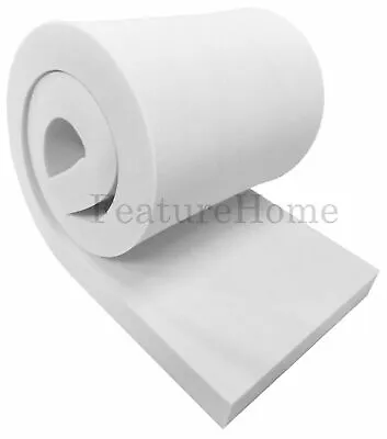 £9.99 • Buy Upholstery Foam Sheets- 60  X 20  Any Thickness/Depth High Density Foam (Inches)
