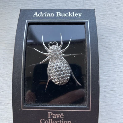 £5 • Buy Spider Diamond And Silver Effect Brooch